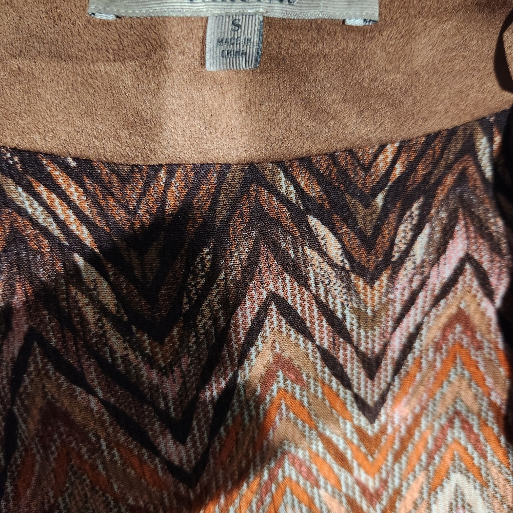 Miss Me Brown Wrap Dress Size Small - Picture 4 of 4